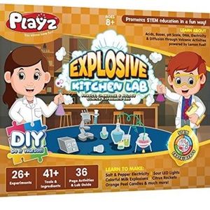 New Playz Explosive Kitchen Lab 26+ Science Experiments Set